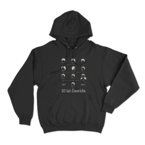 10 Lat Dawida Unisex Hoodie Black
