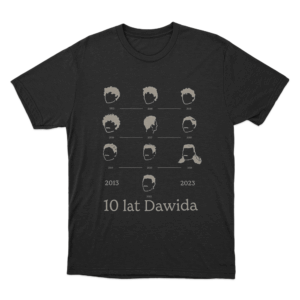 10 Lat Dawida Unisex T Shirt Black
