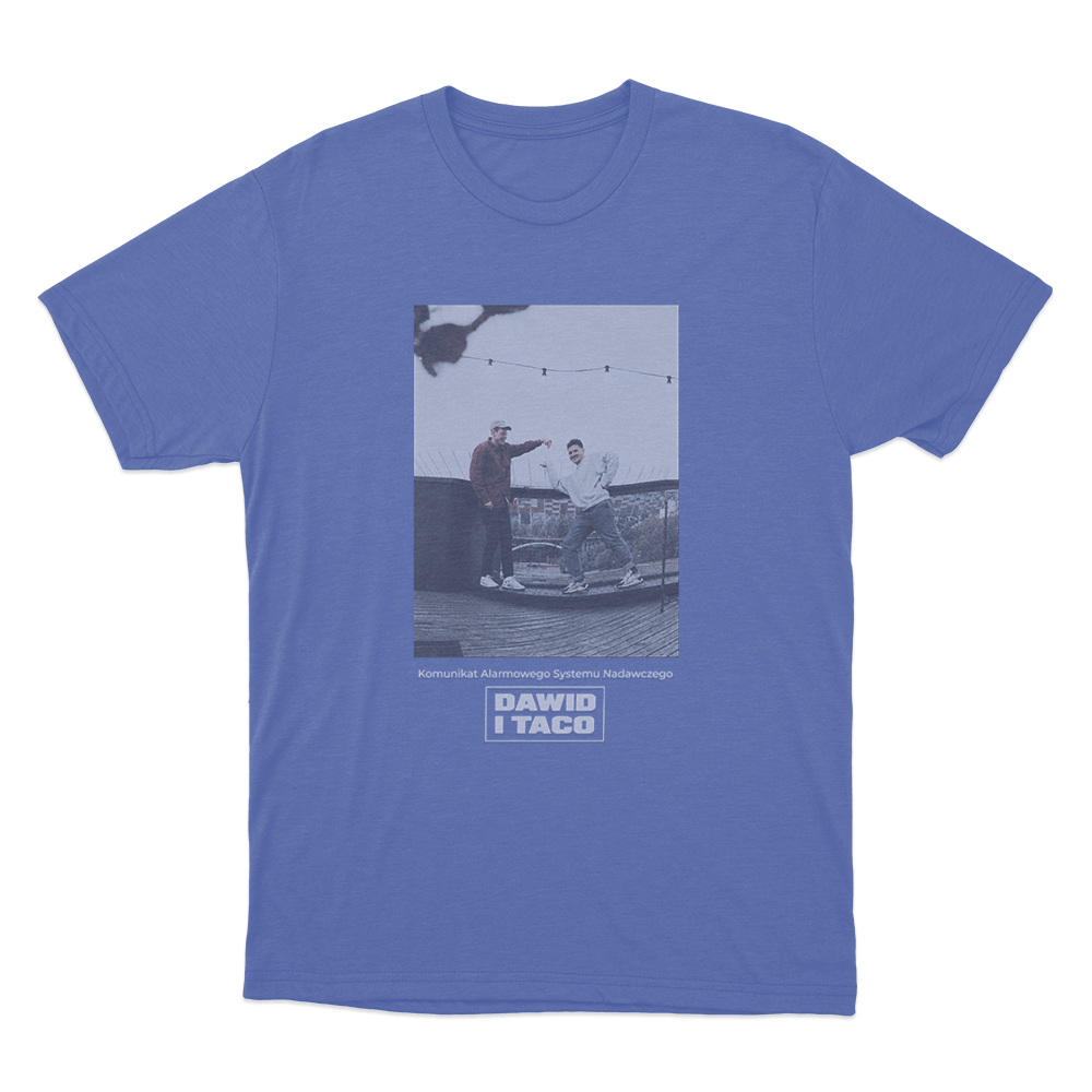 Dawid I Taco Unisex T Shirt Blue Dawid I Taco Unisex T Shirt Blue
