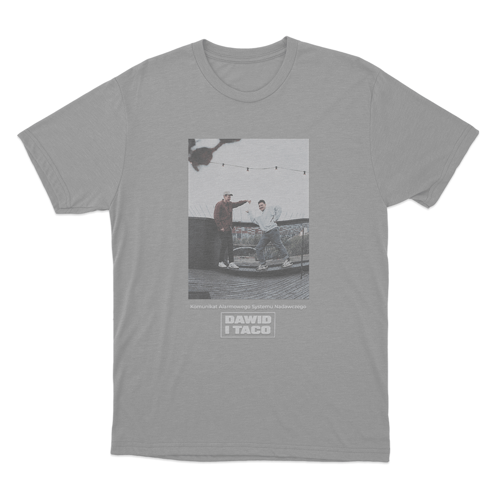Dawid I Taco Unisex T Shirt Grey Dawid I Taco Unisex T Shirt Grey