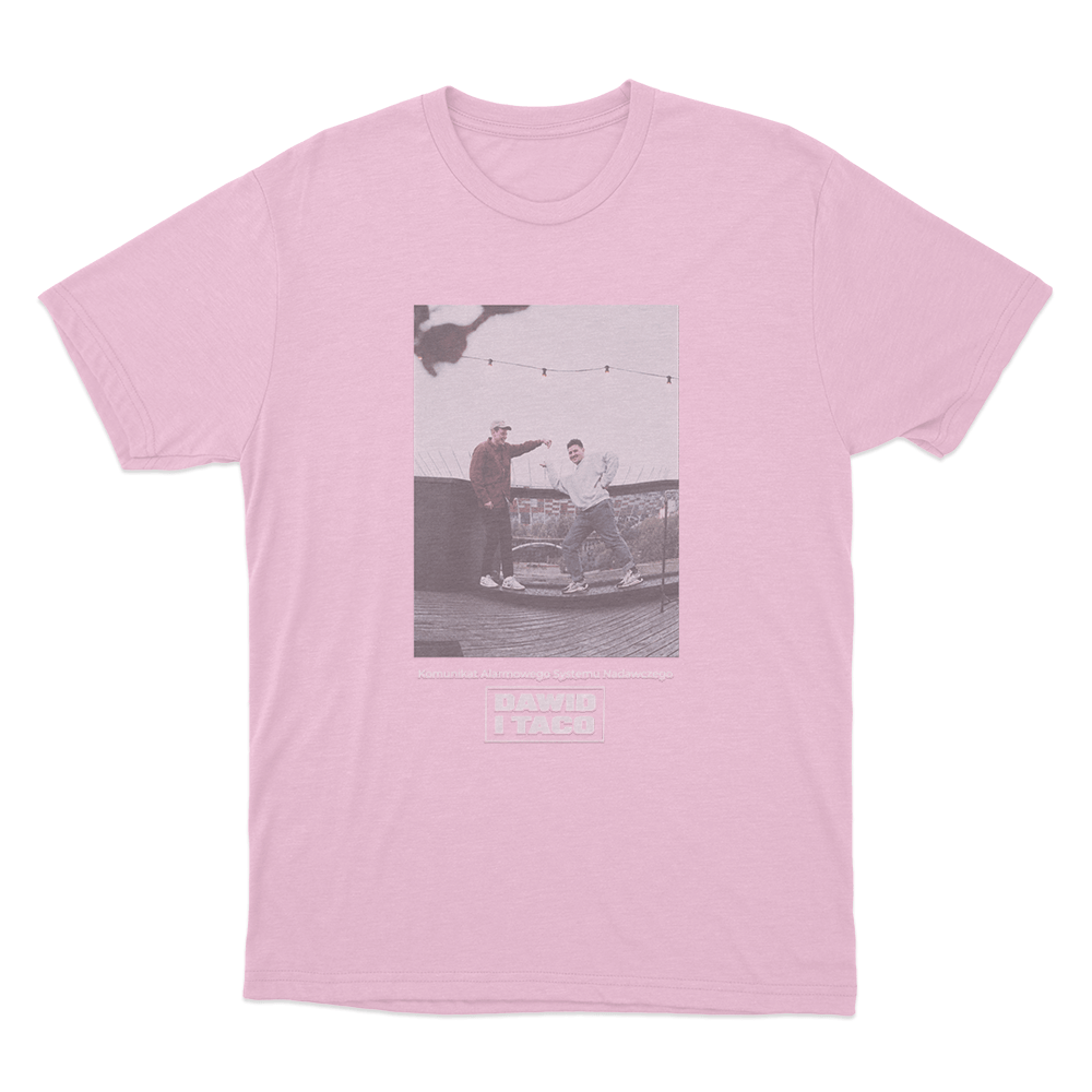 Dawid I Taco Unisex T Shirt Pink Dawid I Taco Unisex T Shirt Pink