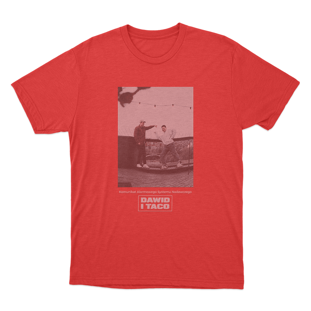 Dawid I Taco Unisex T Shirt Red Dawid I Taco Unisex T Shirt Red