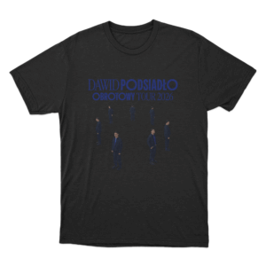 Dawid Podsiadlo Obrotowy Tour 2026 Unisex T Shirt Black
