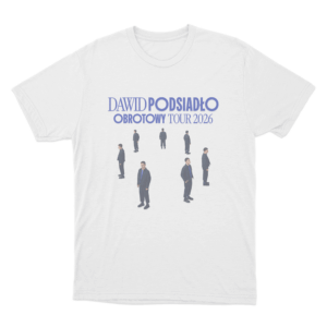 Dawid Podsiadlo Obrotowy Tour 2026 Unisex T Shirt White