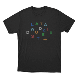 Lata W Duze Miasto Unisex T Shirt Black