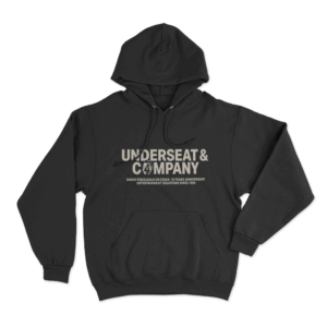 Underseat Company Unisex Hoodie Black